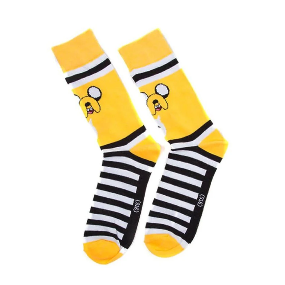 Adventure Time Jake Crew Socks - Image 3