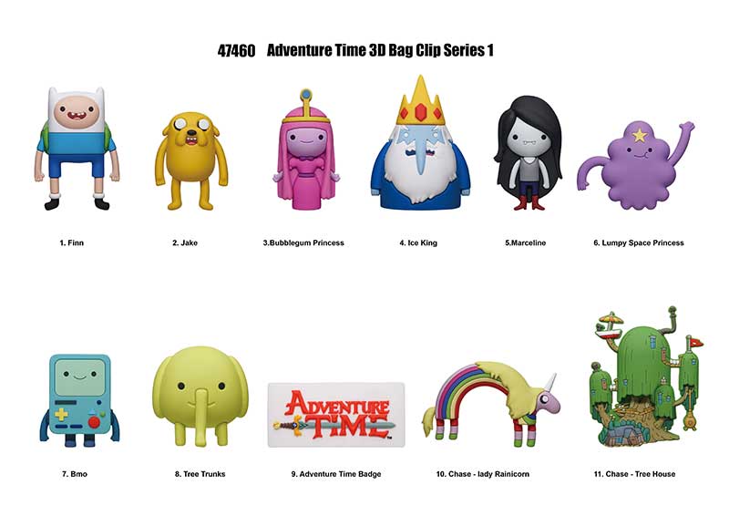 Adventure Time Series 1 Blind Bag Mystery Bag Clip - Image 3