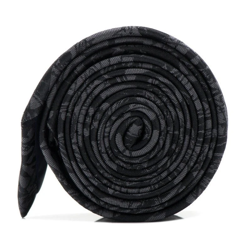 Batman Comic Style Black Silk Tie - Image 2