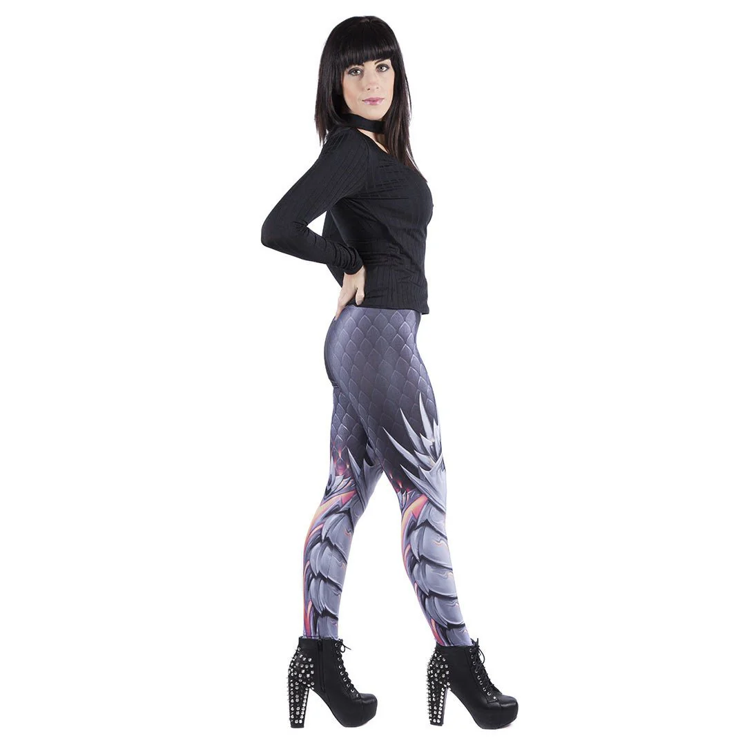 Black Dragon Leggings by Wild Bangarang - Image 2
