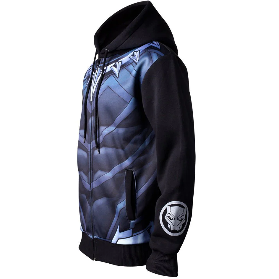 Black Panther Sublimated Costume Hoodie - Image 2