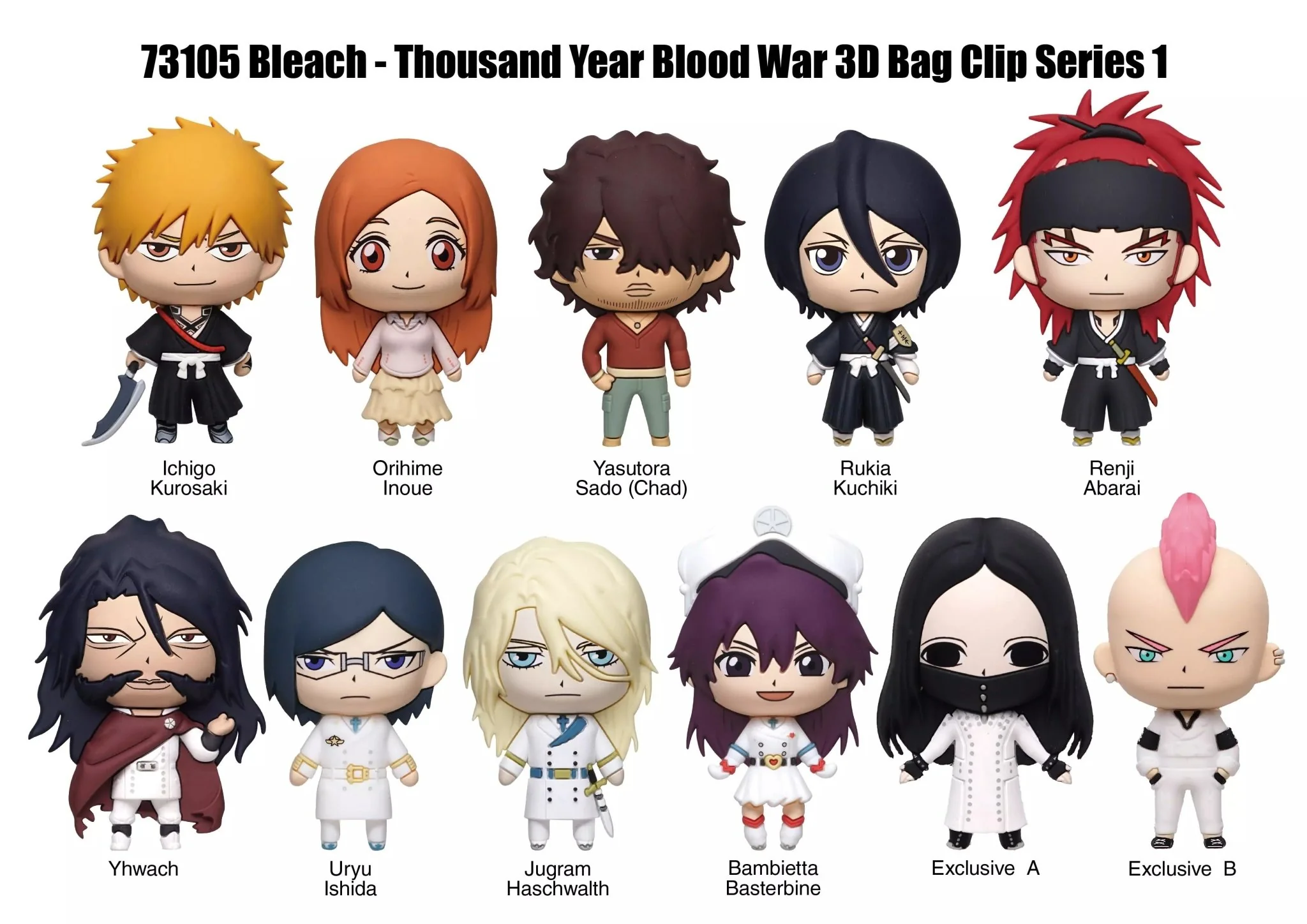 Bleach: Thousand Year Blood War Blind Bag Mystery Bag Clip - Image 3