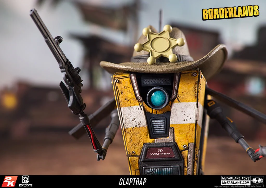 Borderlands Claptrap Deluxe Box Set Action Figure - Image 4