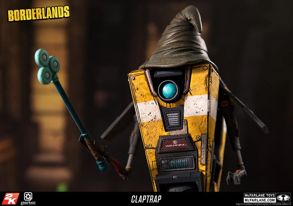 Borderlands Claptrap Deluxe Box Set Action Figure - Image 6