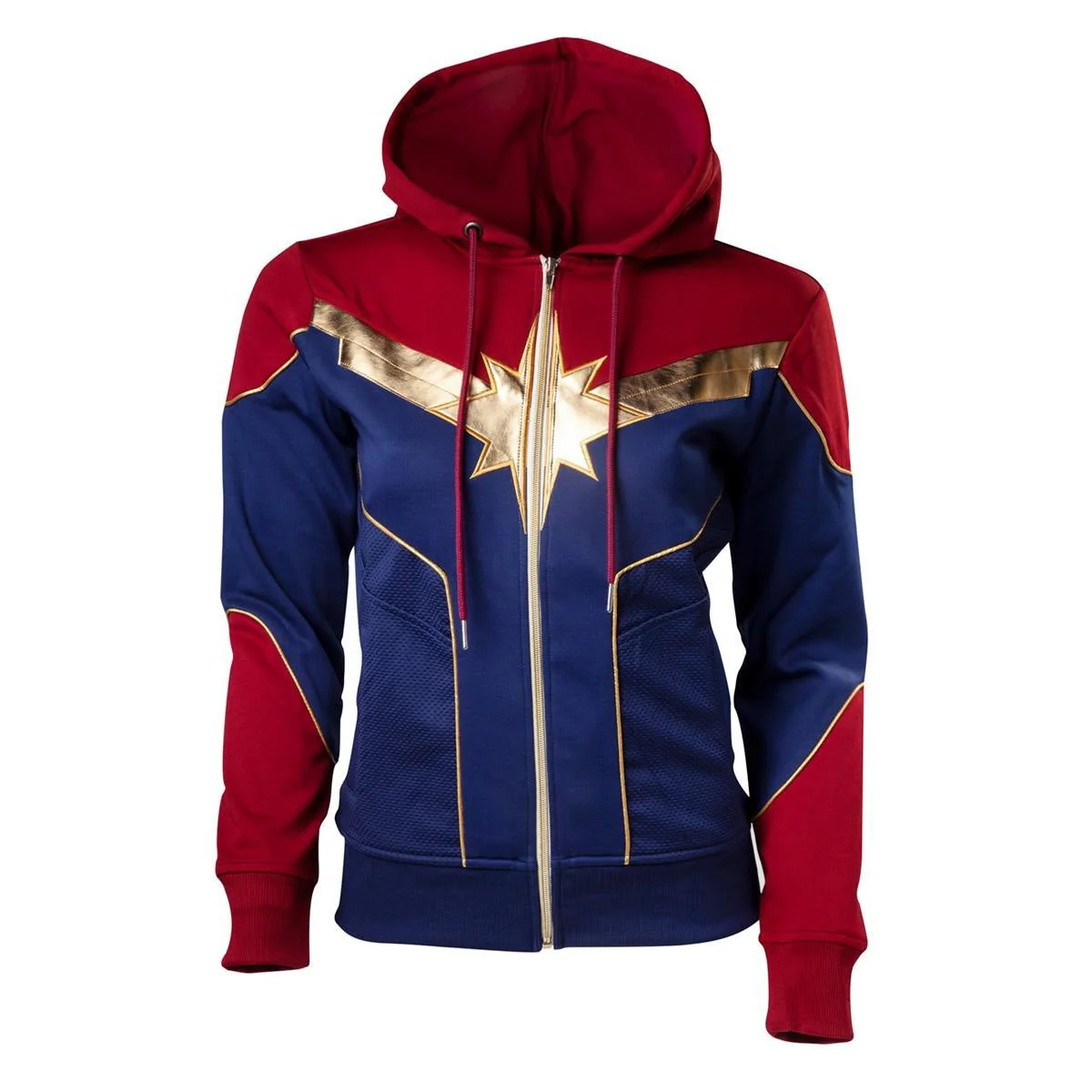Captain Marvel Womens Costume Hoodie - Image 6