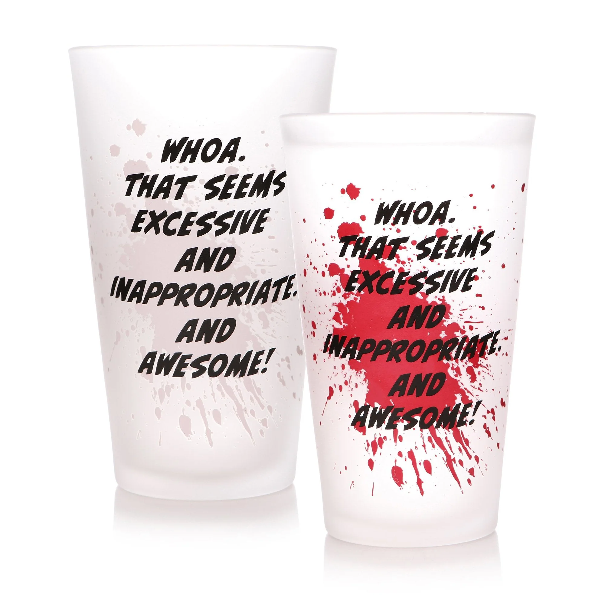 Marvel Deadpool Cold Changing Large Glass - Image 2