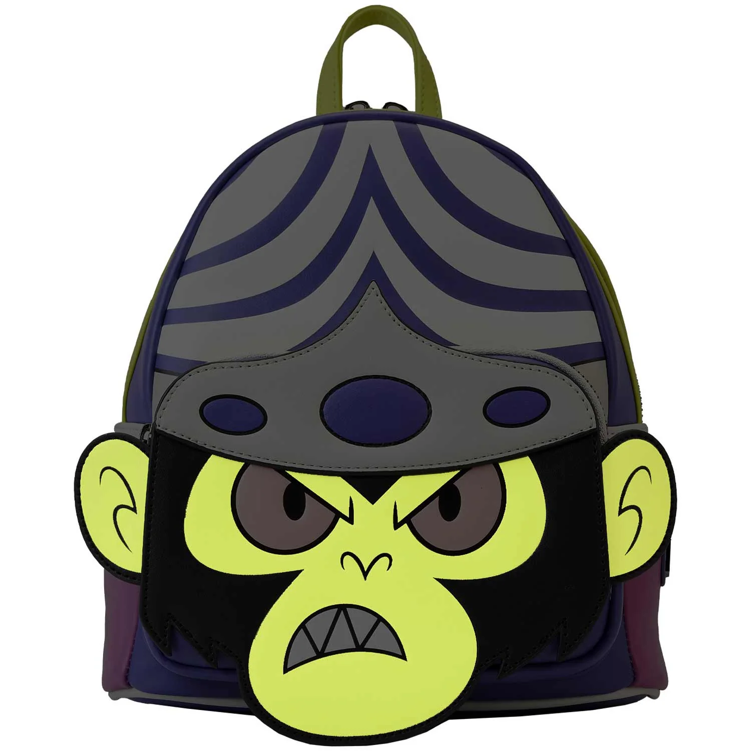 Loungefly x Cartoon Network Powerpuff Girls Mojo Jojo Cosplay Mini Backpack - Image 3