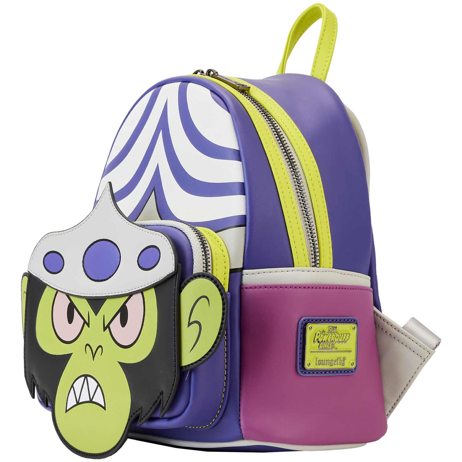 Loungefly x Cartoon Network Powerpuff Girls Mojo Jojo Cosplay Mini Backpack - Image 4