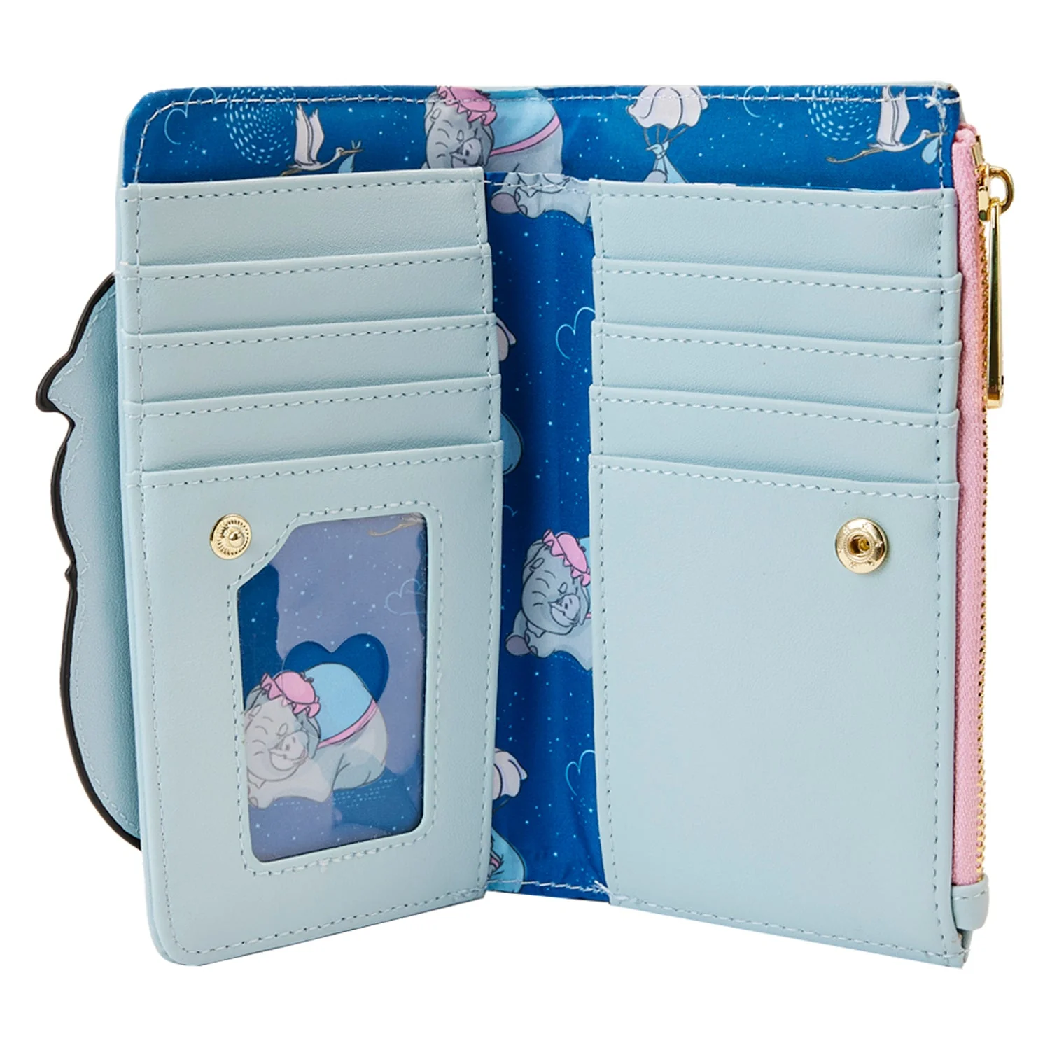 Loungefly x Disney Dumbo Mrs Jumbo Cradle Flap Wallet - Image 4