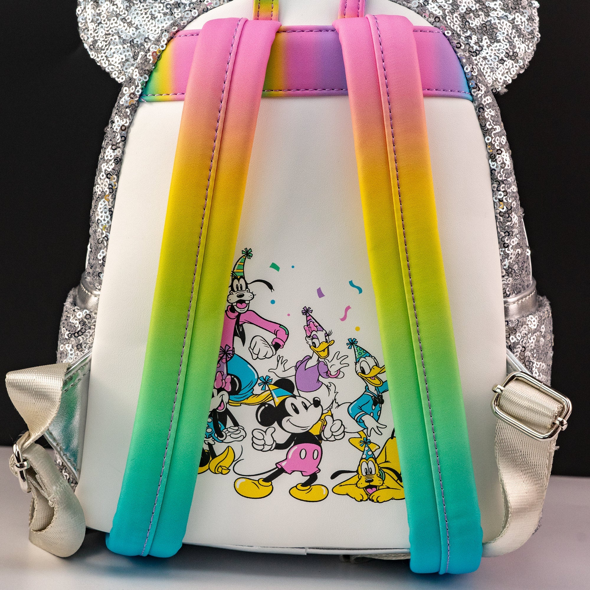 Loungefly x Disney Mickey and Friends Birthday Celebration Mini Backpack - Image 8
