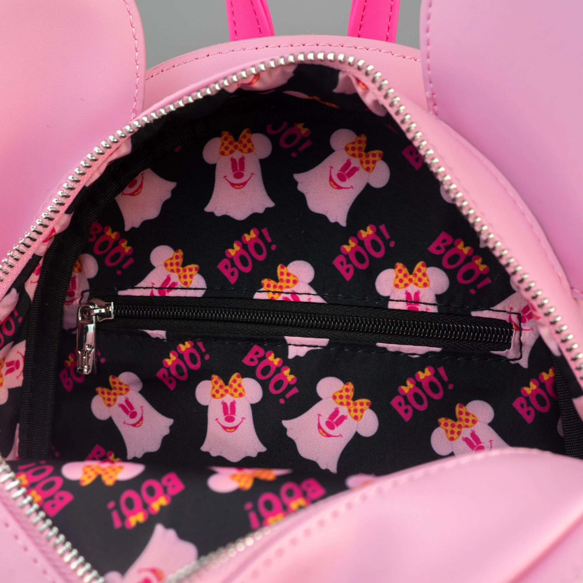 Loungefly x Disney Pastel Ghost Minnie Glow in the Dark Mini Backpack - Image 7