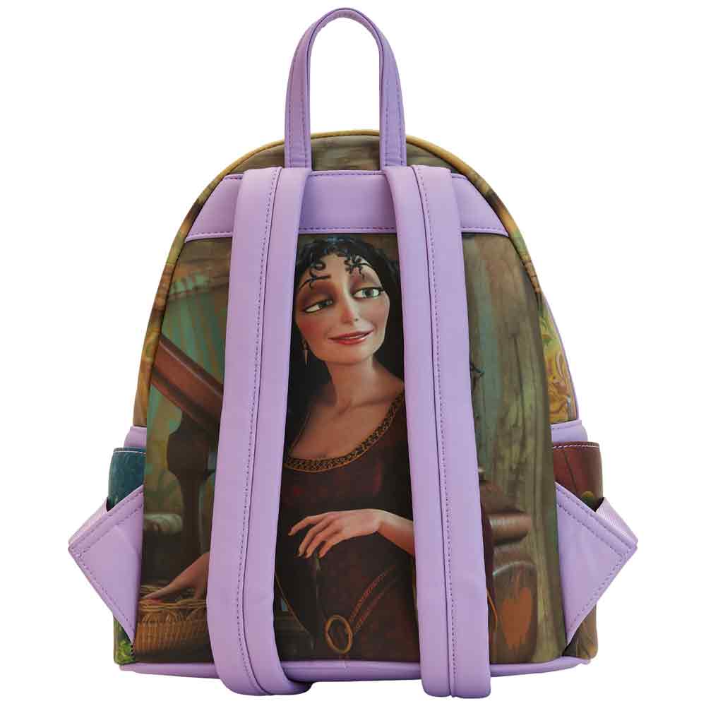 Loungefly x Disney Tangled Rapunzel Scenes Mini Backpack - Image 2