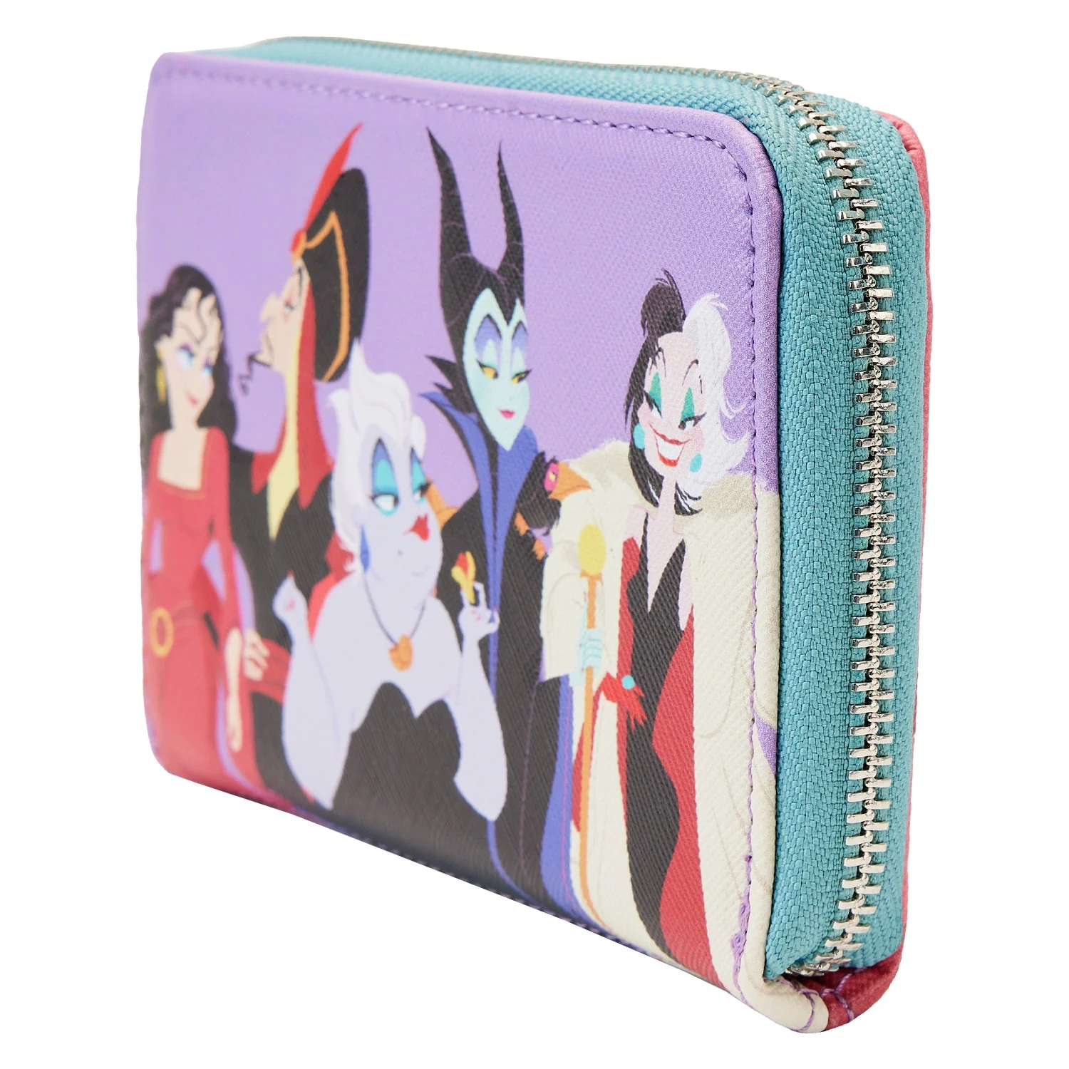 Loungefly x Disney Villains Colour Block Wallet - Image 2