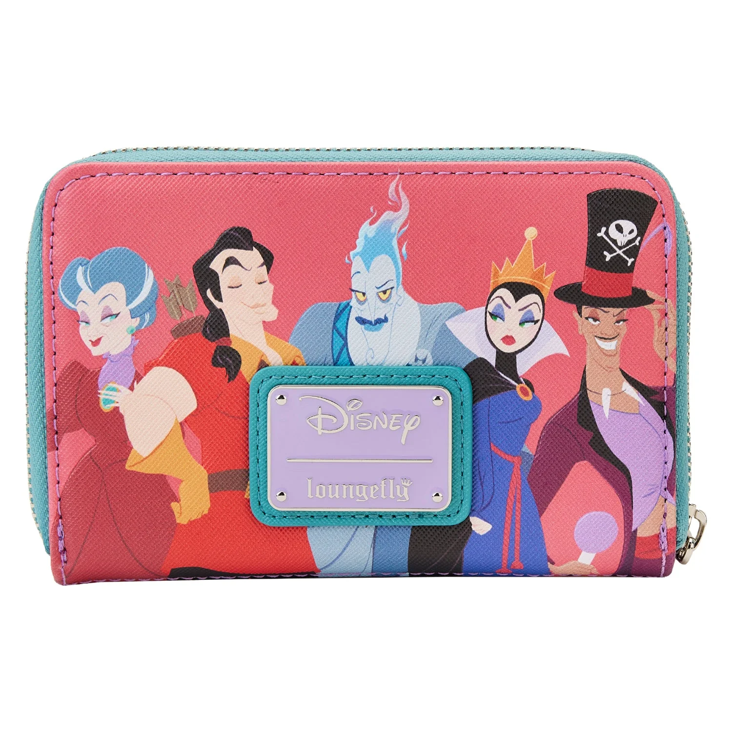 Loungefly x Disney Villains Colour Block Wallet - Image 3