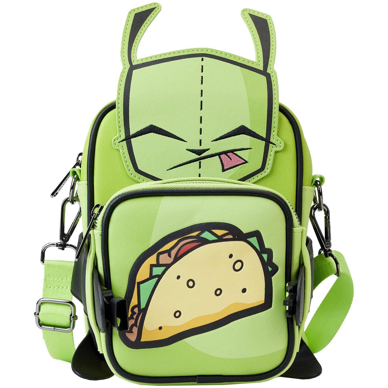 Loungefly x Nickelodeon Invader Zim Gir Cosplay Crossbuddies Bag - Image 2