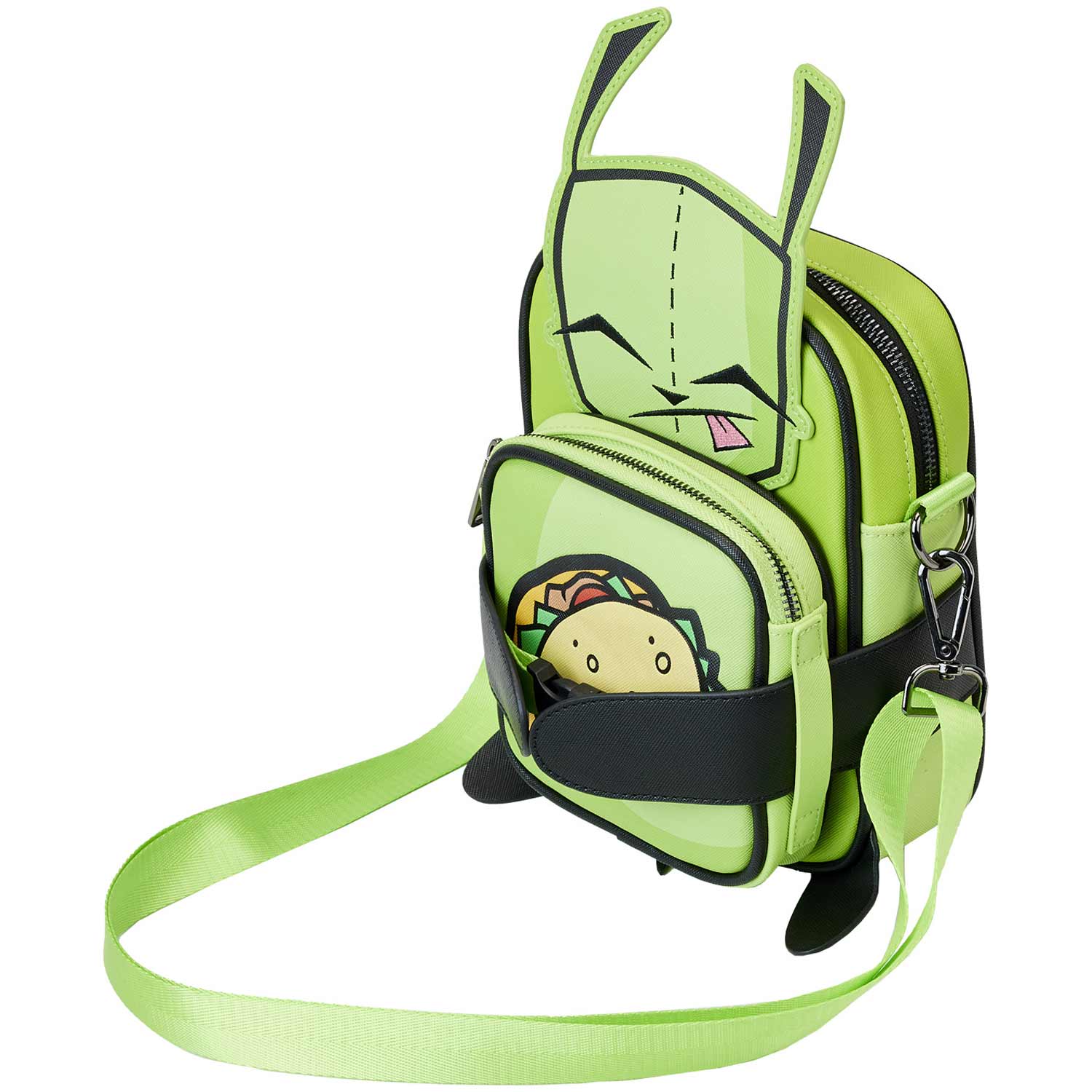 Loungefly x Nickelodeon Invader Zim Gir Cosplay Crossbuddies Bag - Image 4