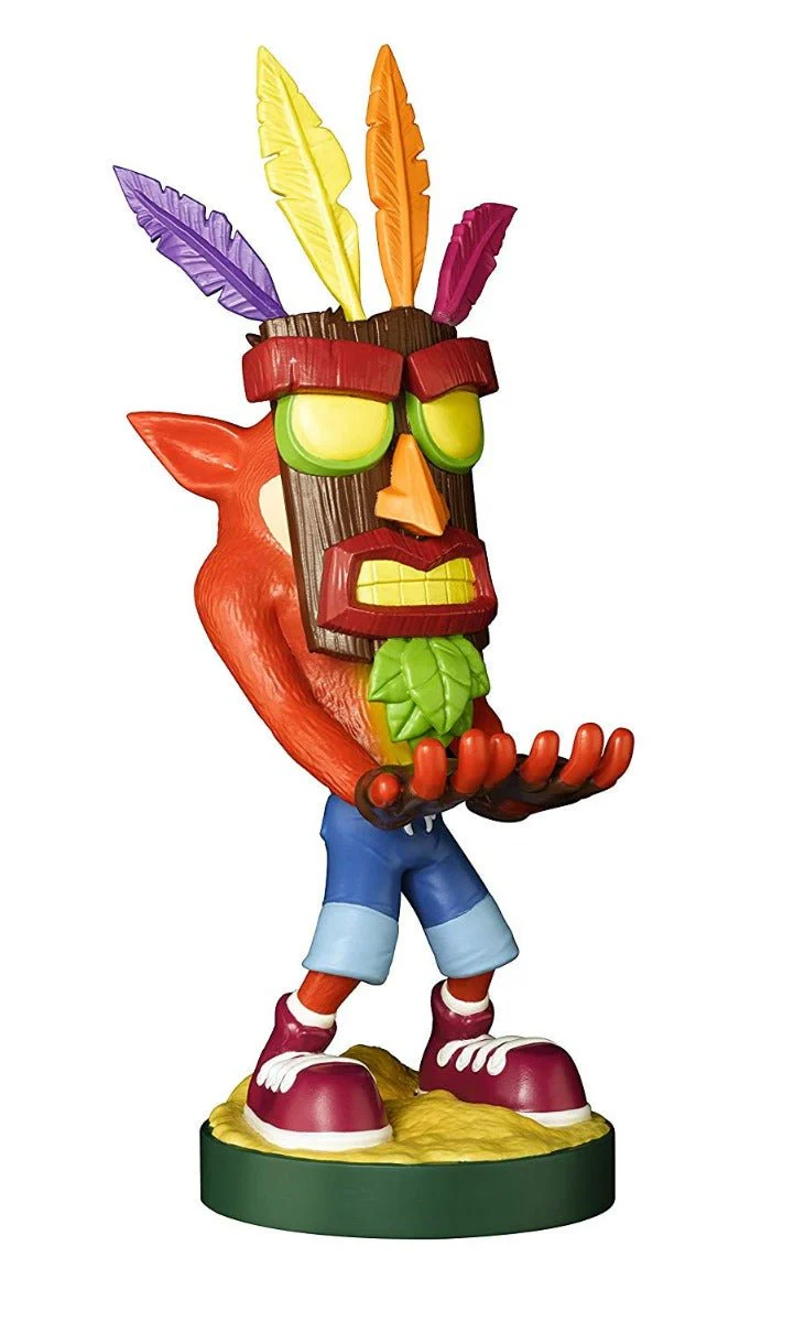 Crash Bandicoot Aku Aku Cable Guy Controller & Smartphone Stand - Image 5