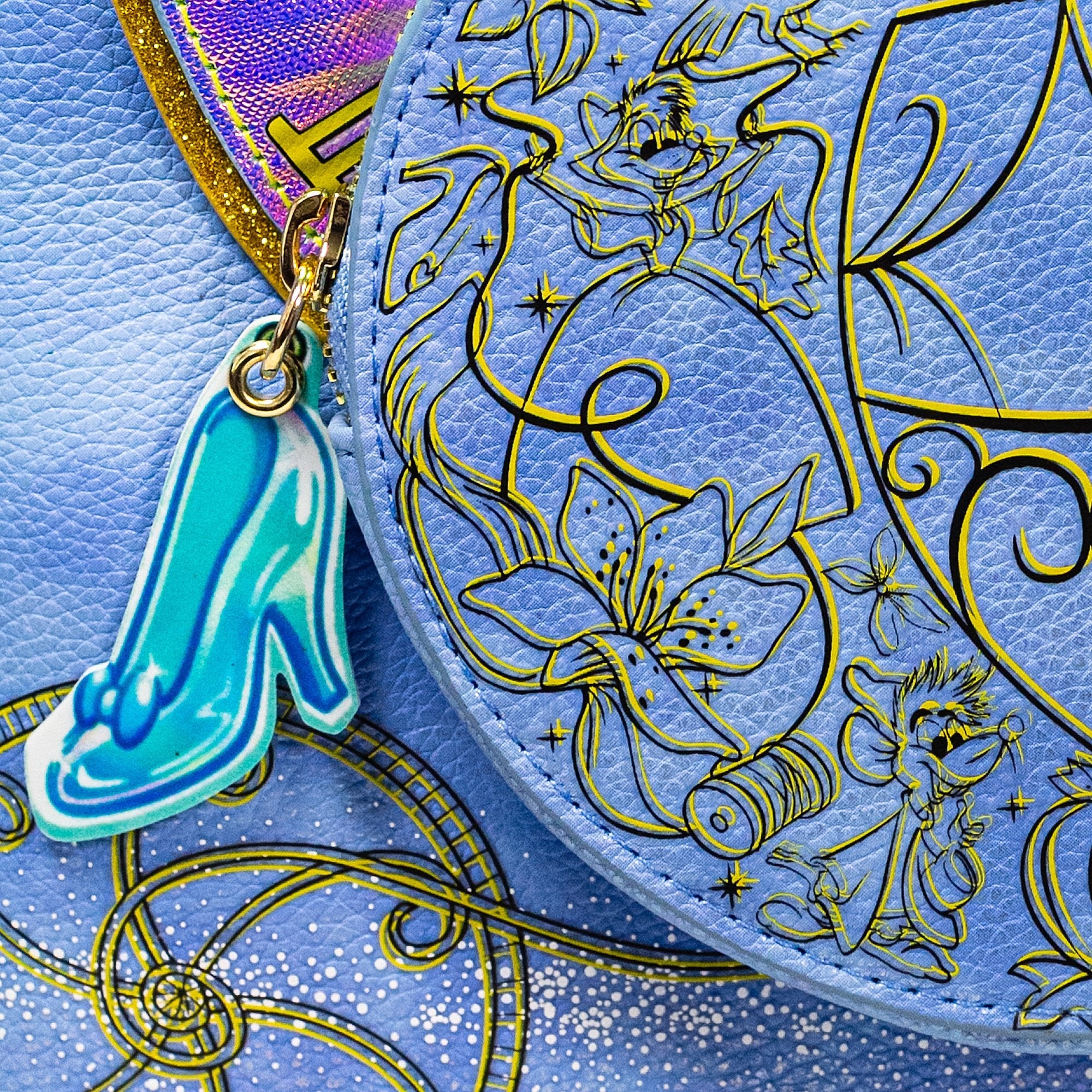 Danielle Nicole Disney Cinderella Carriage Mini Backpack - Image 5