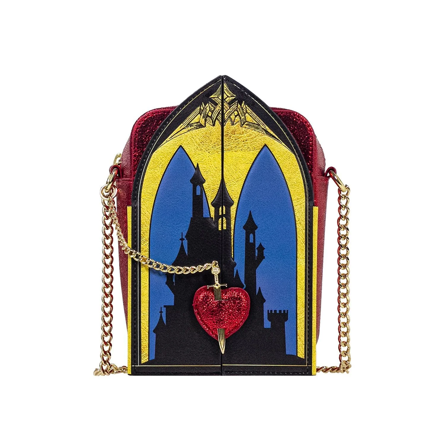 Danielle Nicole Disney Snow White Evil Queen Crossbody Handbag - Image 3