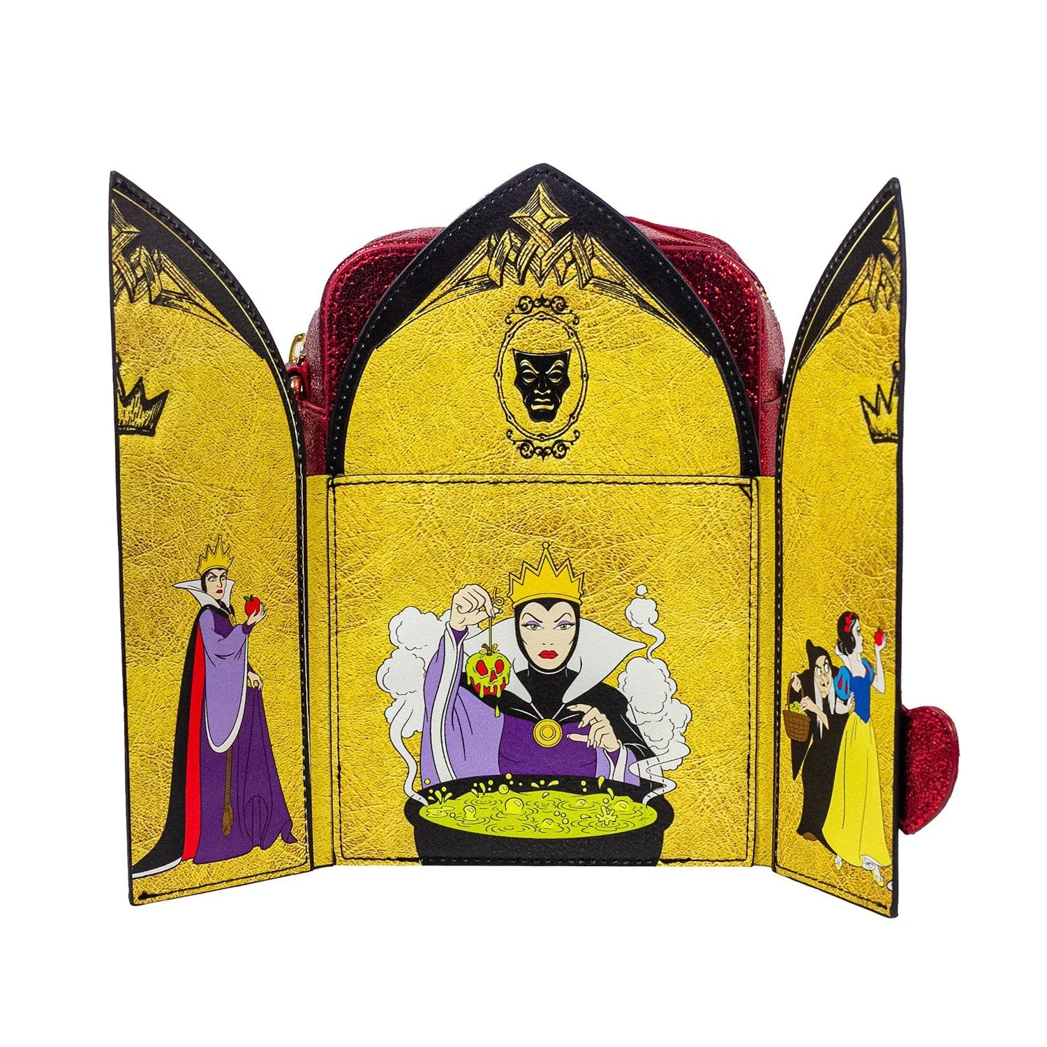 Danielle Nicole Disney Snow White Evil Queen Crossbody Handbag - Image 7