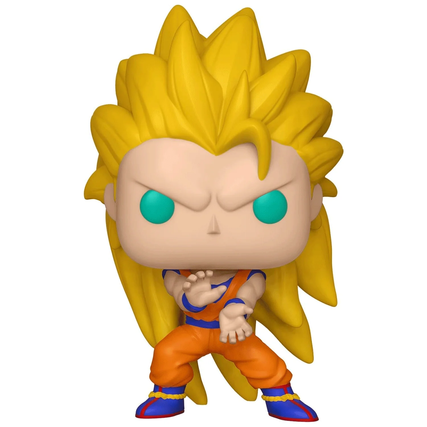 DBZ Goku SS3 (Glow in the Dark) Pop! Vinyl and Tee Set - Image 4