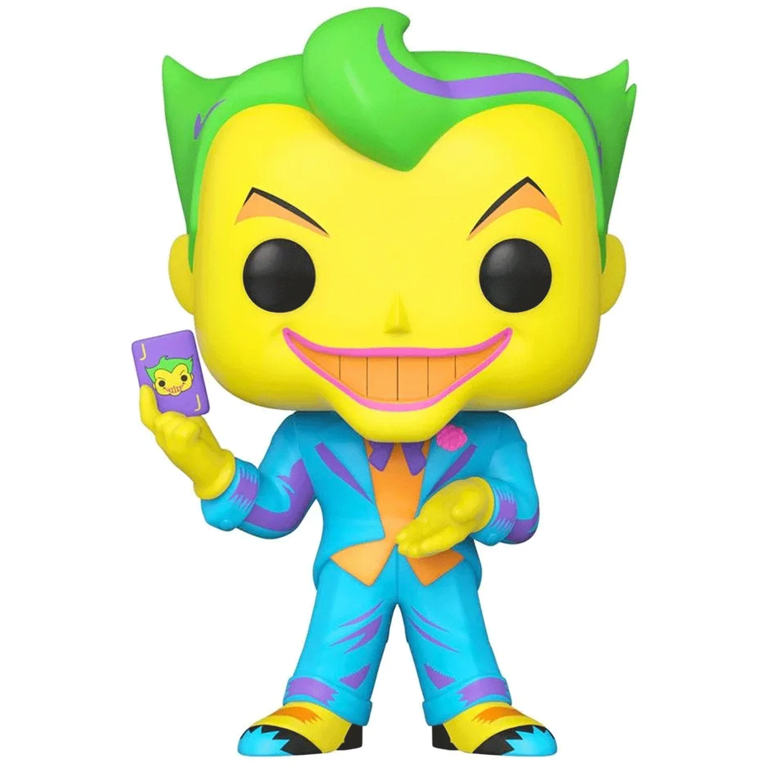 DC Comics Joker Blacklight Pop! Vinyl and Tee Set - Image 4