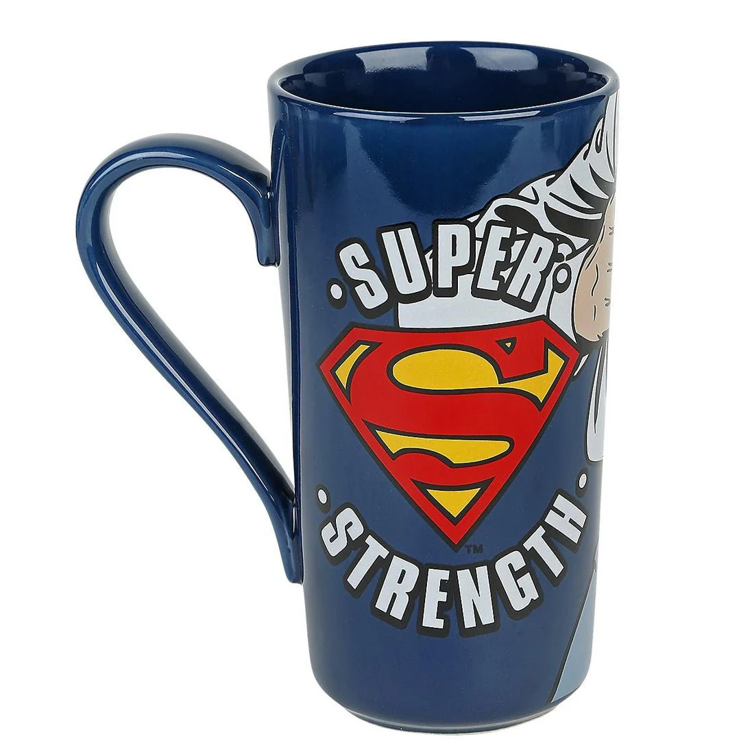 DC Comics Superman Super Strength Latte Mug - Image 2