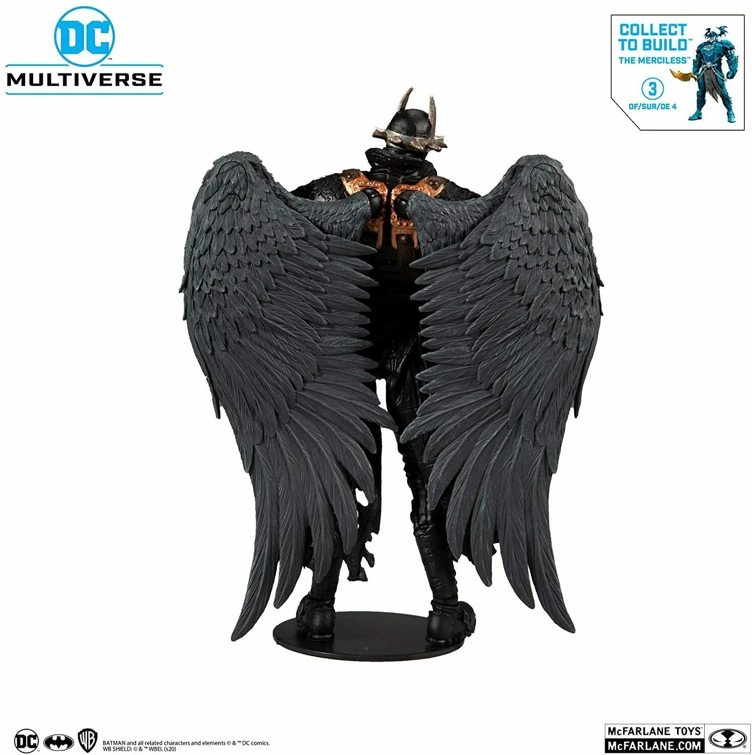 DC Multiverse The Bat Who Laughs Hawkman 7" Action Figure - Image 4