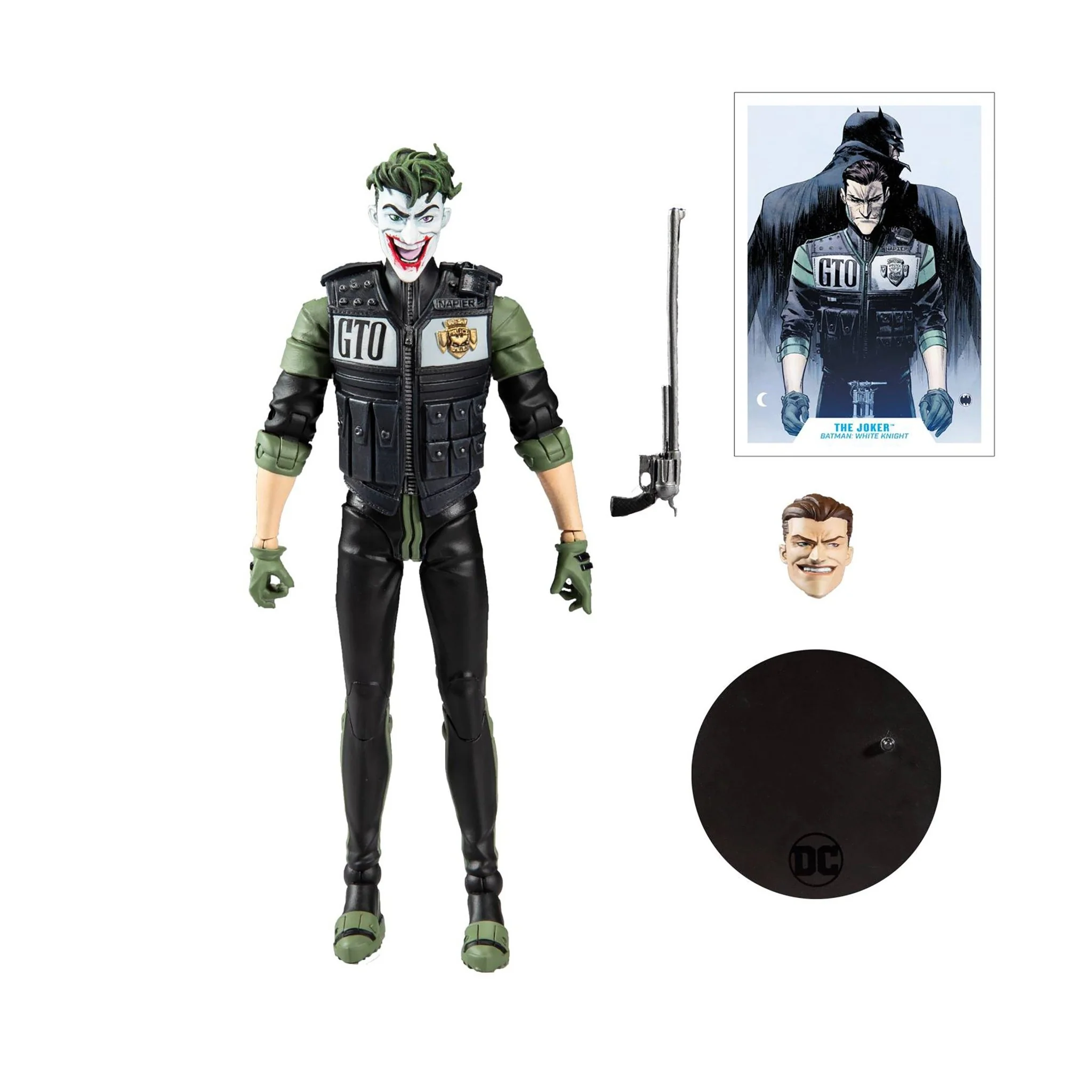 DC Multiverse White Knight Joker 7" Action Figure - Image 4