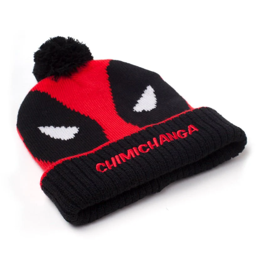Deadpool Bobble Hat and Scarf Set - Image 3