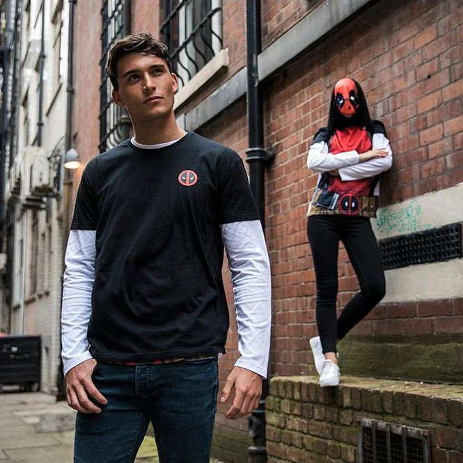 Deadpool Reversible Long Sleeve T-Shirt - Image 5