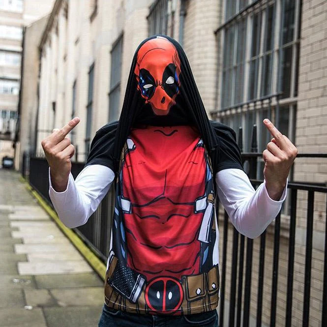 Deadpool Reversible Long Sleeve T-Shirt - Image 6
