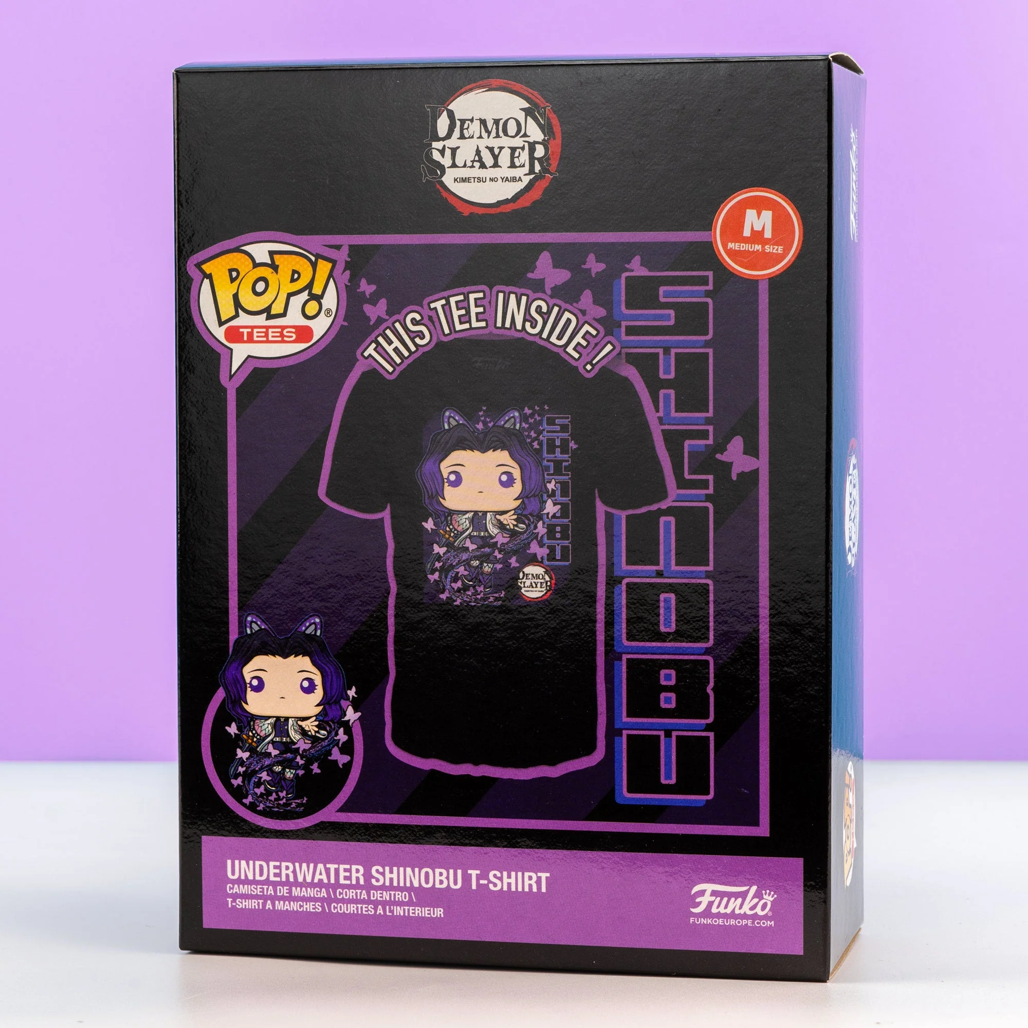 Demon Slayer Underwater Shinobu Funko Boxed Tee - Image 2