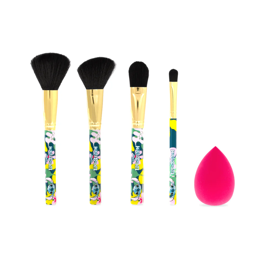 Disney Lilo & Stitch Cosmetics Brush Set by Mad Beauty - Image 2