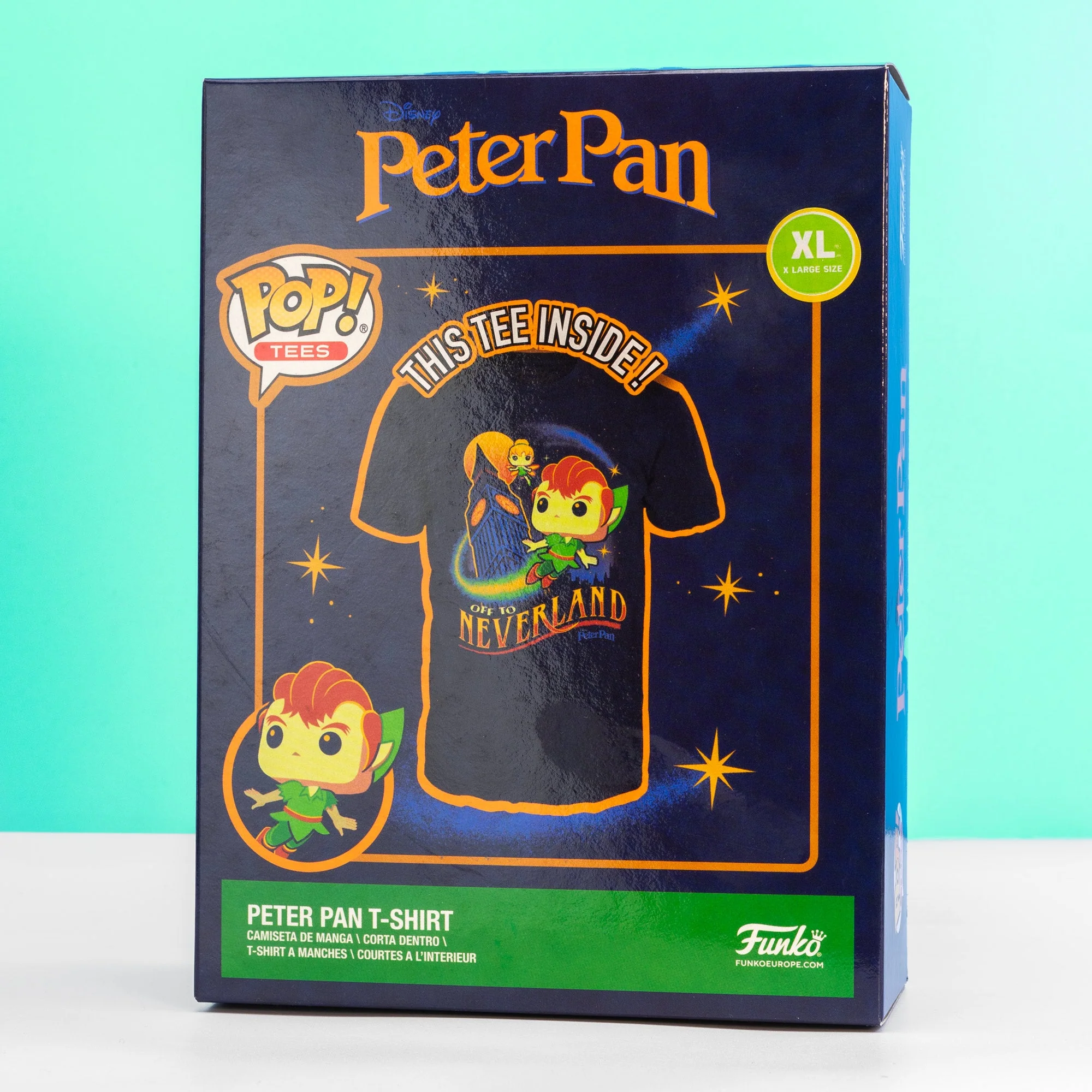 Disney Peter Pan off to Neverland Funko Boxed Tee - Image 2