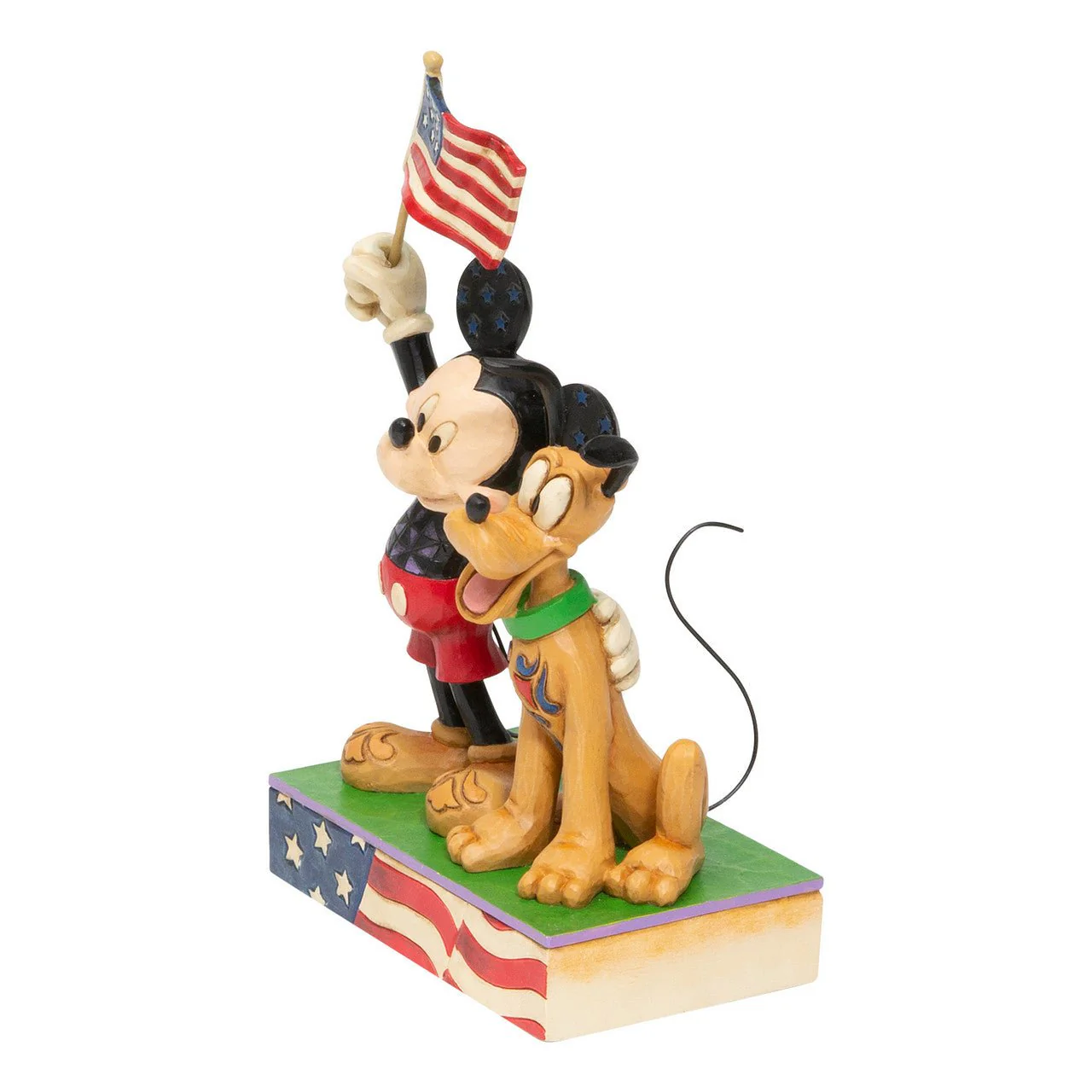 Disney Traditions by Jim Shore - A Banner Day Mickey and Pluto Figurine - Image 2