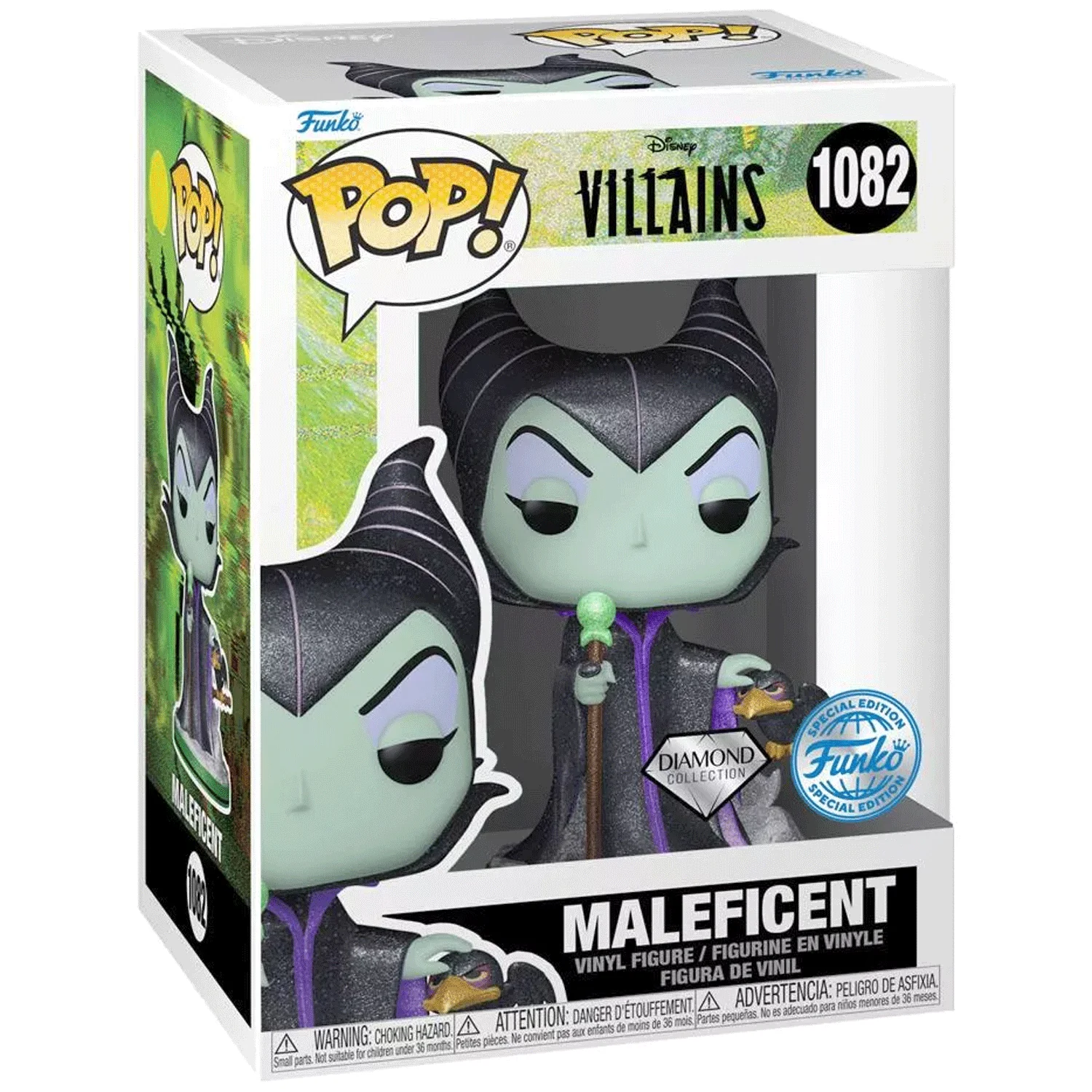 Disney Villains Sleeping Beauty Maleficent Pop! Vinyl and Tee Set - Image 3