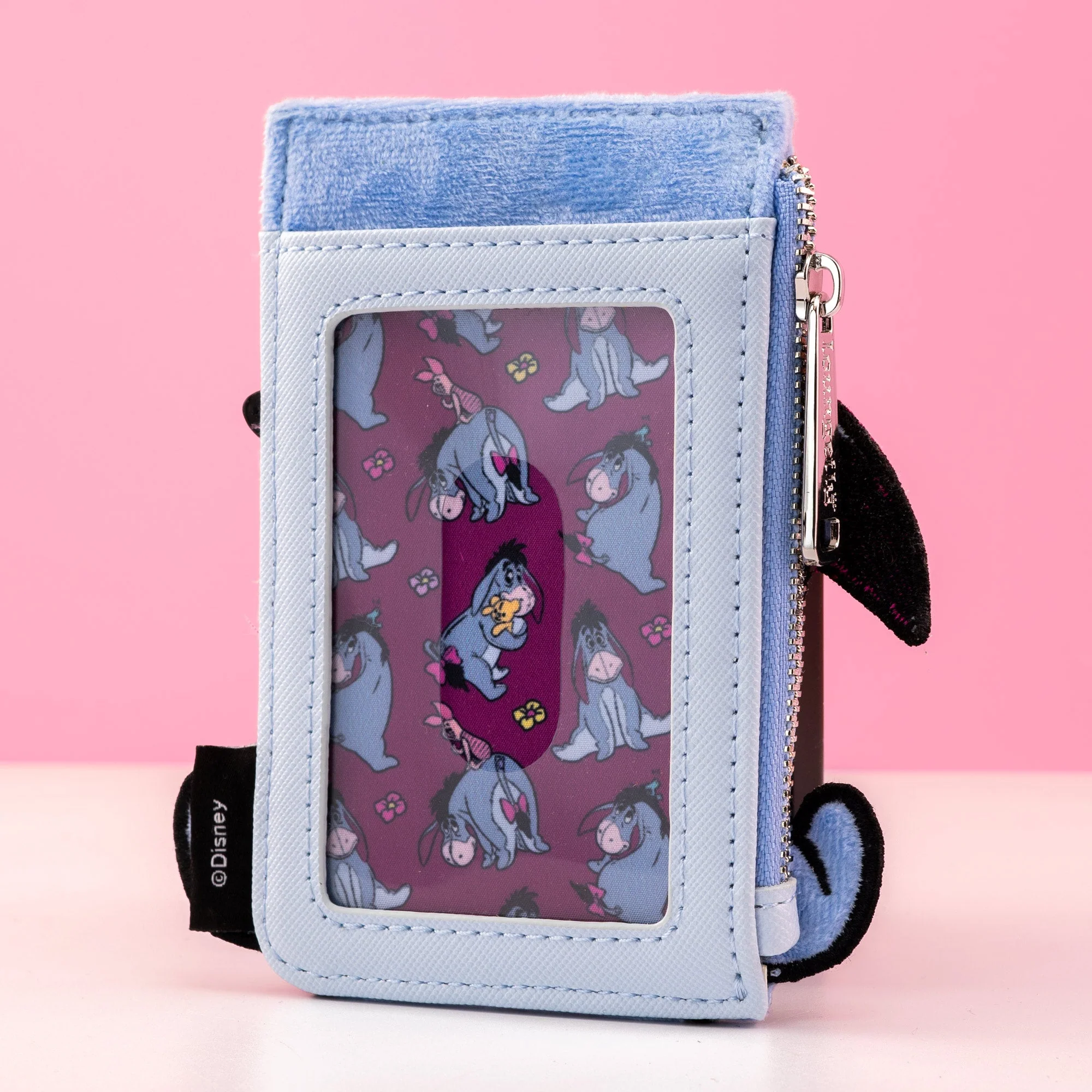 Disney x Winnie the Pooh Eeyore & Piglet Plush Cardholder - Image 2