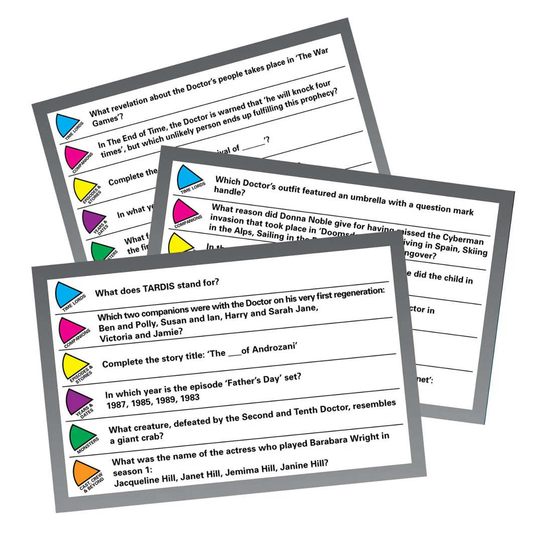 Doctor Who Trivial Pursuit - Image 3