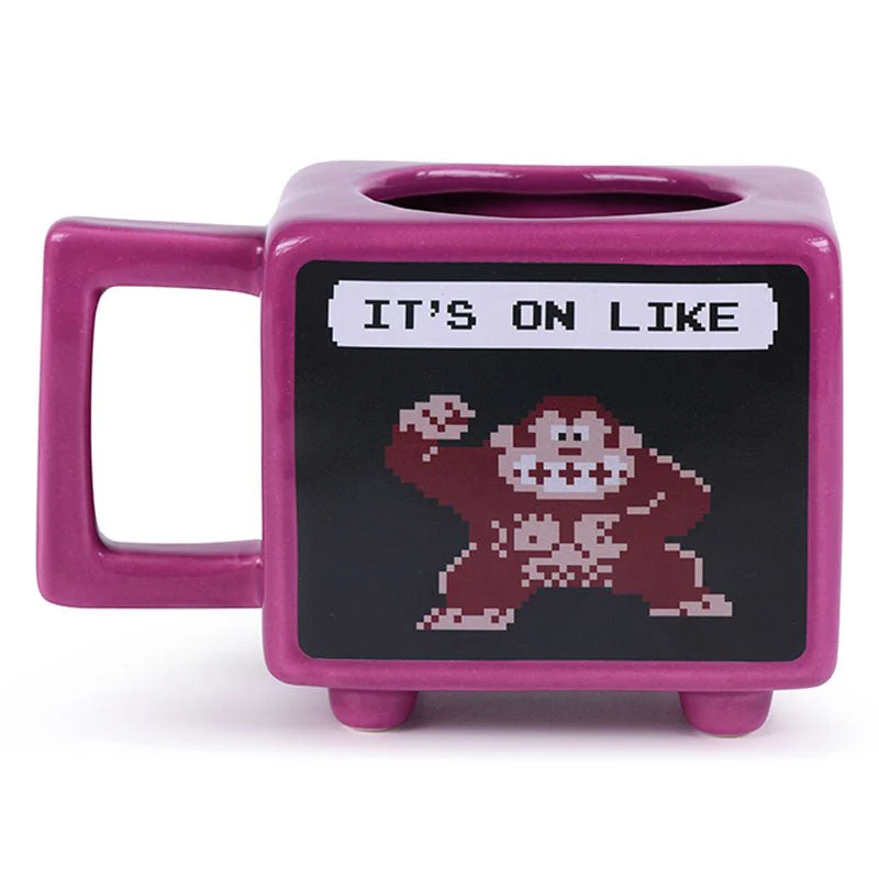 Donkey Kong Retro TV Heat Changing Mug - Image 2