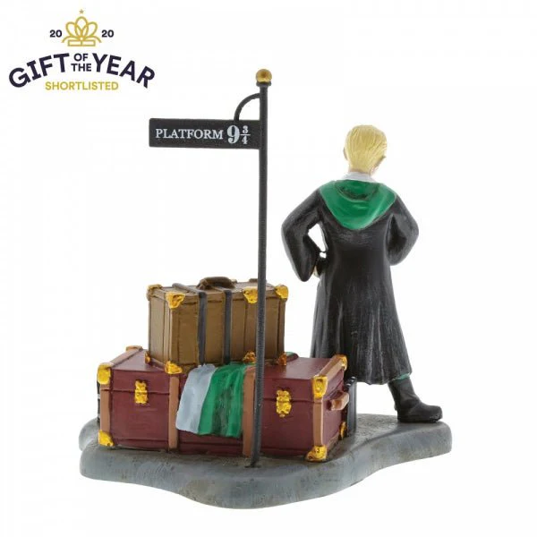 Wizarding World of Harry Potter - Draco Malfoy Waits at Platform 9¾ Figurine - Image 2