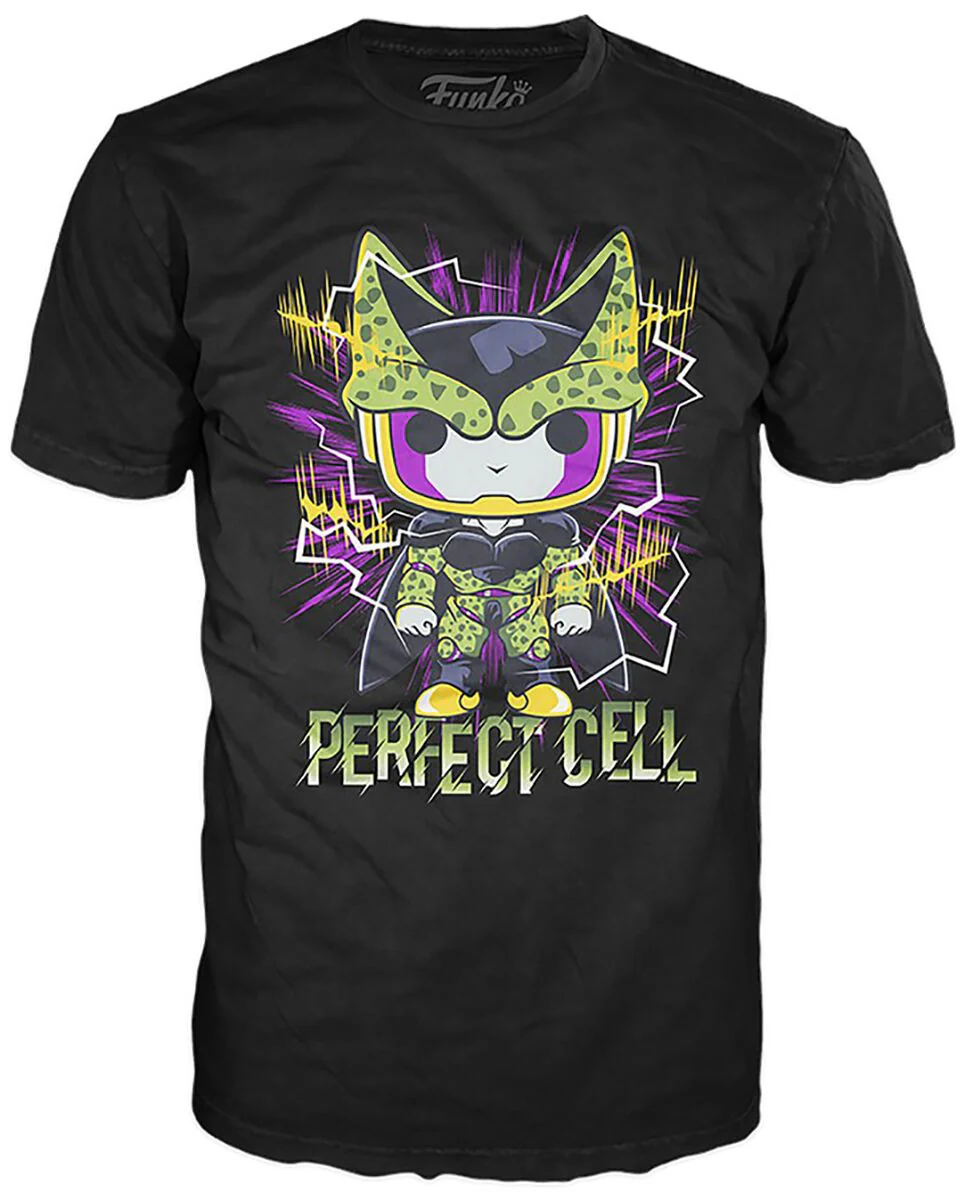 Dragon Ball Z Perfect Cell Funko Pop! Vinyl and Tee Set - Image 2