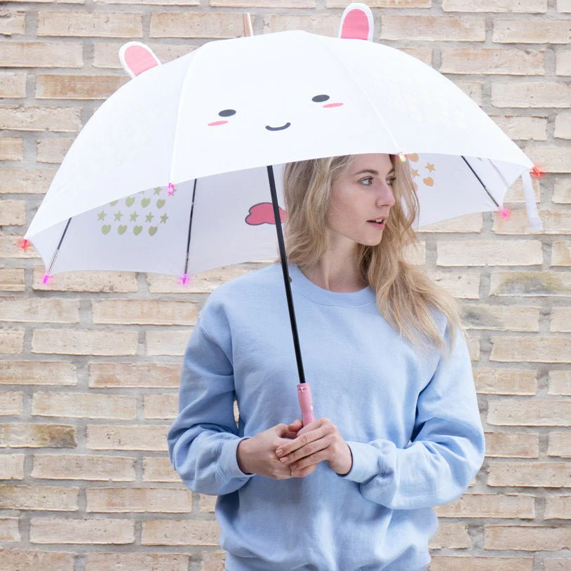 Elodie the Unicorn Light Up Umbrella - Image 4