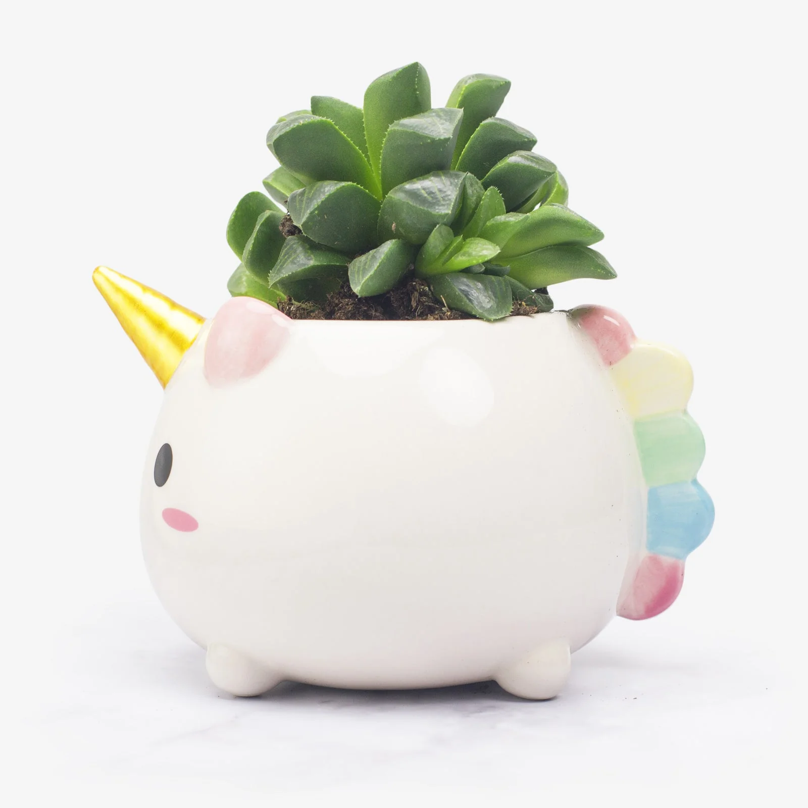 Elodie the Unicorn Planter - Image 2