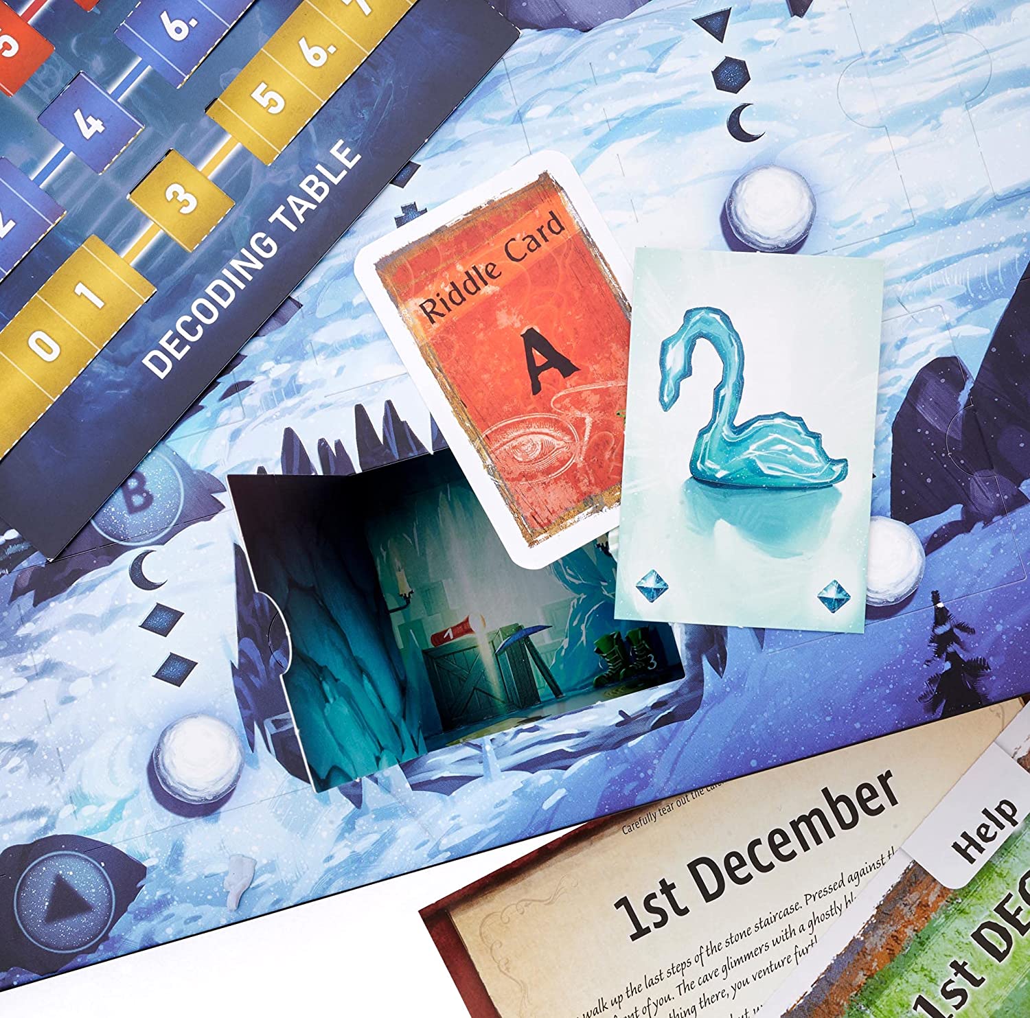 Exit the Game Escape Room Advent Calendar - Mystery of the Ice Cave - Image 2