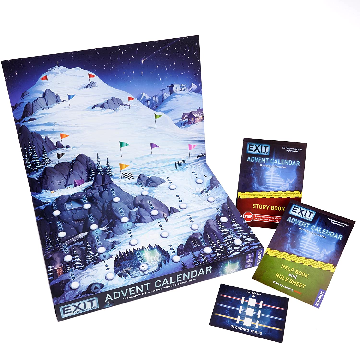 Exit the Game Escape Room Advent Calendar - Mystery of the Ice Cave - Image 5
