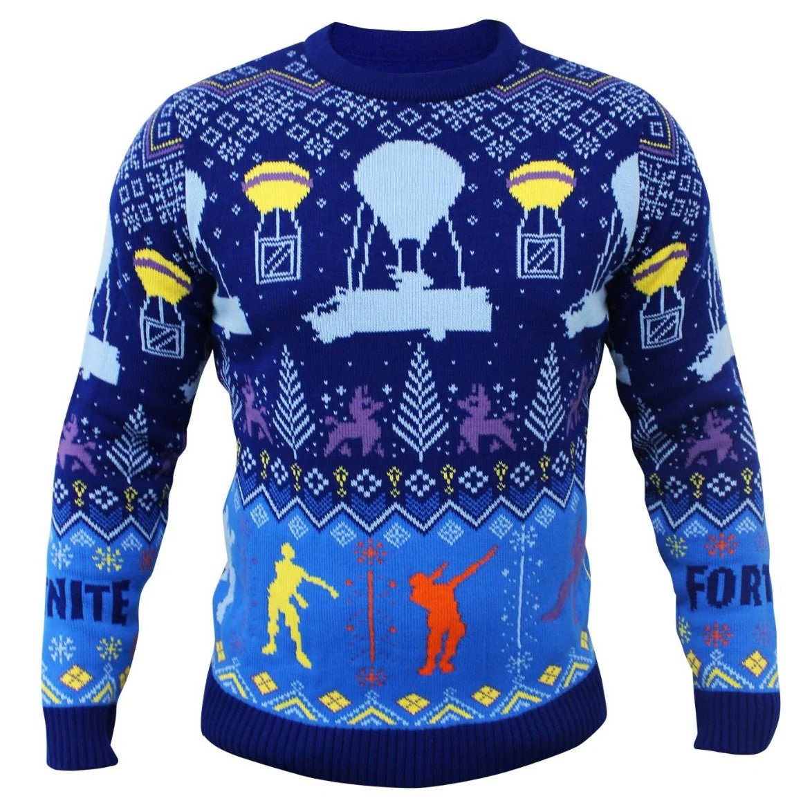 Fortnite Kids Knitted Christmas Jumper/Sweater - Image 3