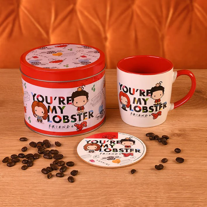 Friends You're My Lobster Mug and Coaster Gift Tin - Image 2