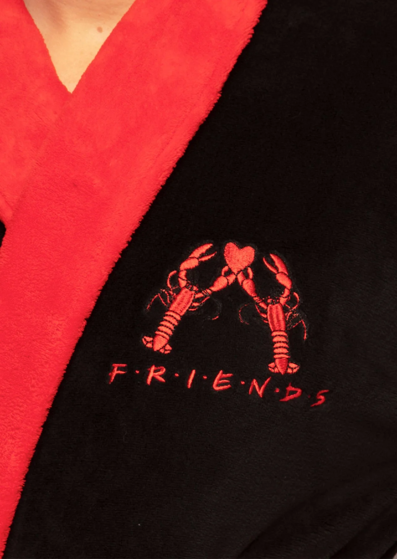 Friends You Are My lobster Ladies Bathrobe - Image 2