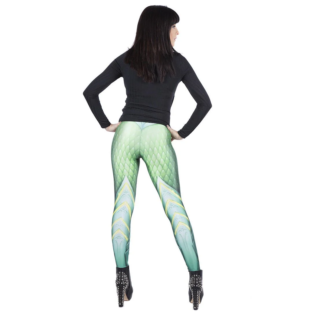 Green Dragon Leggings by Wild Bangarang - Image 3